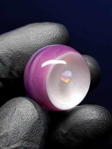 Preview pic of Opal marble purple and satin UV 22mm