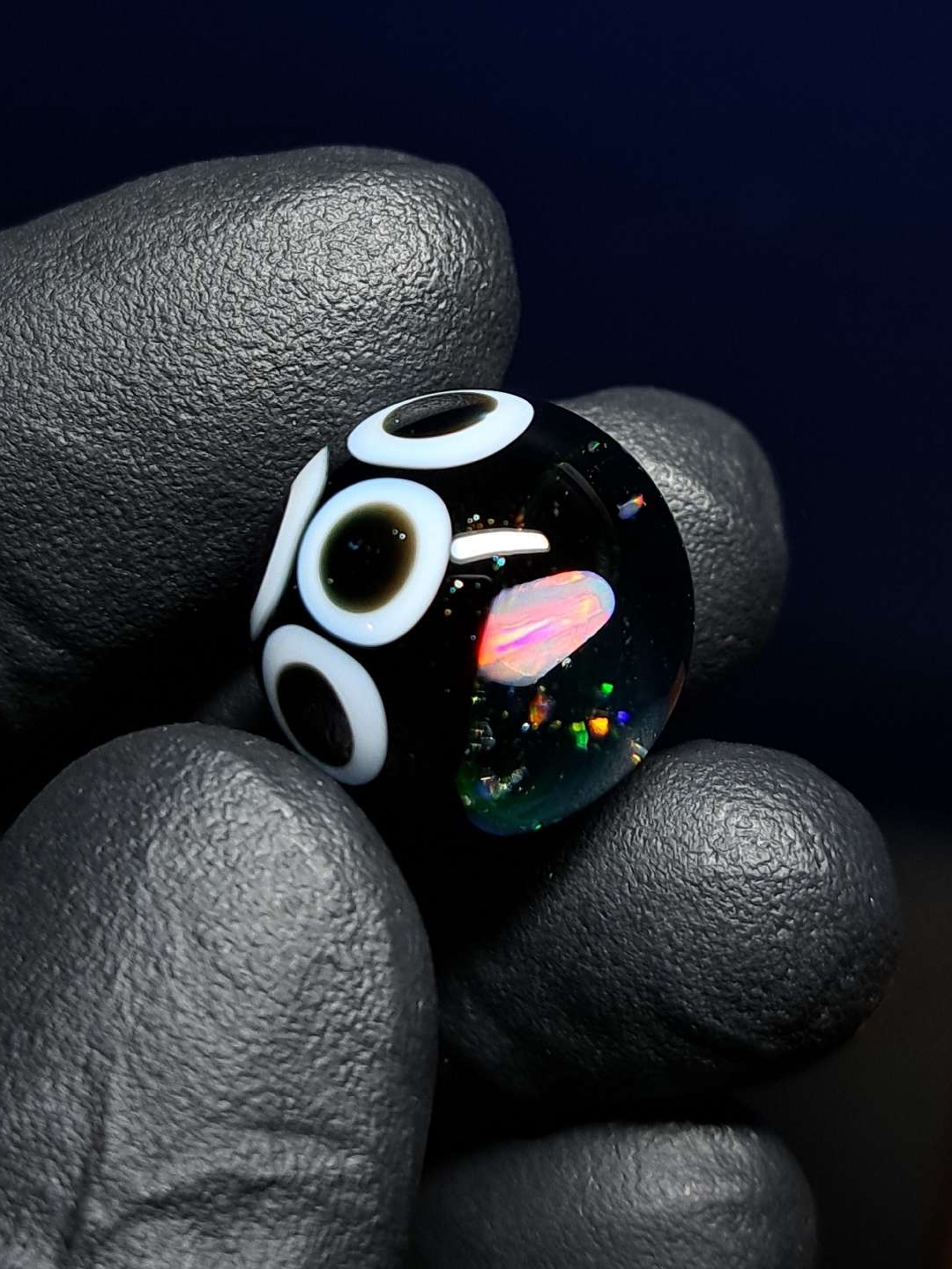 Slurper/tower marble opal crushed opal UV image 0