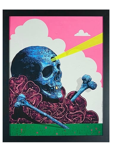 Preview pic of Michael Reeder "Death Ray Daydream" Digital Print