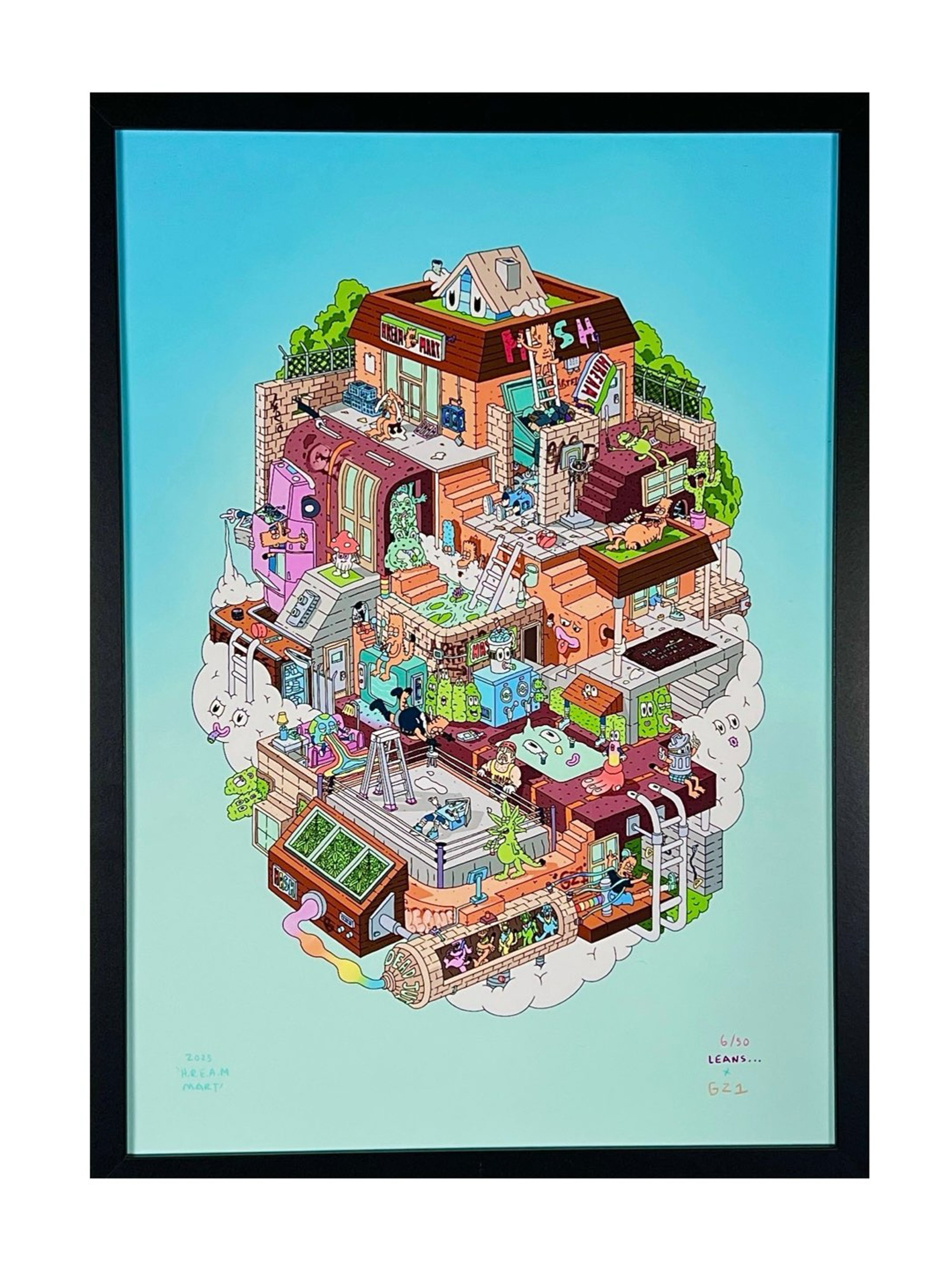 Leans x GZ1 "HREAM Mart" Print image 0