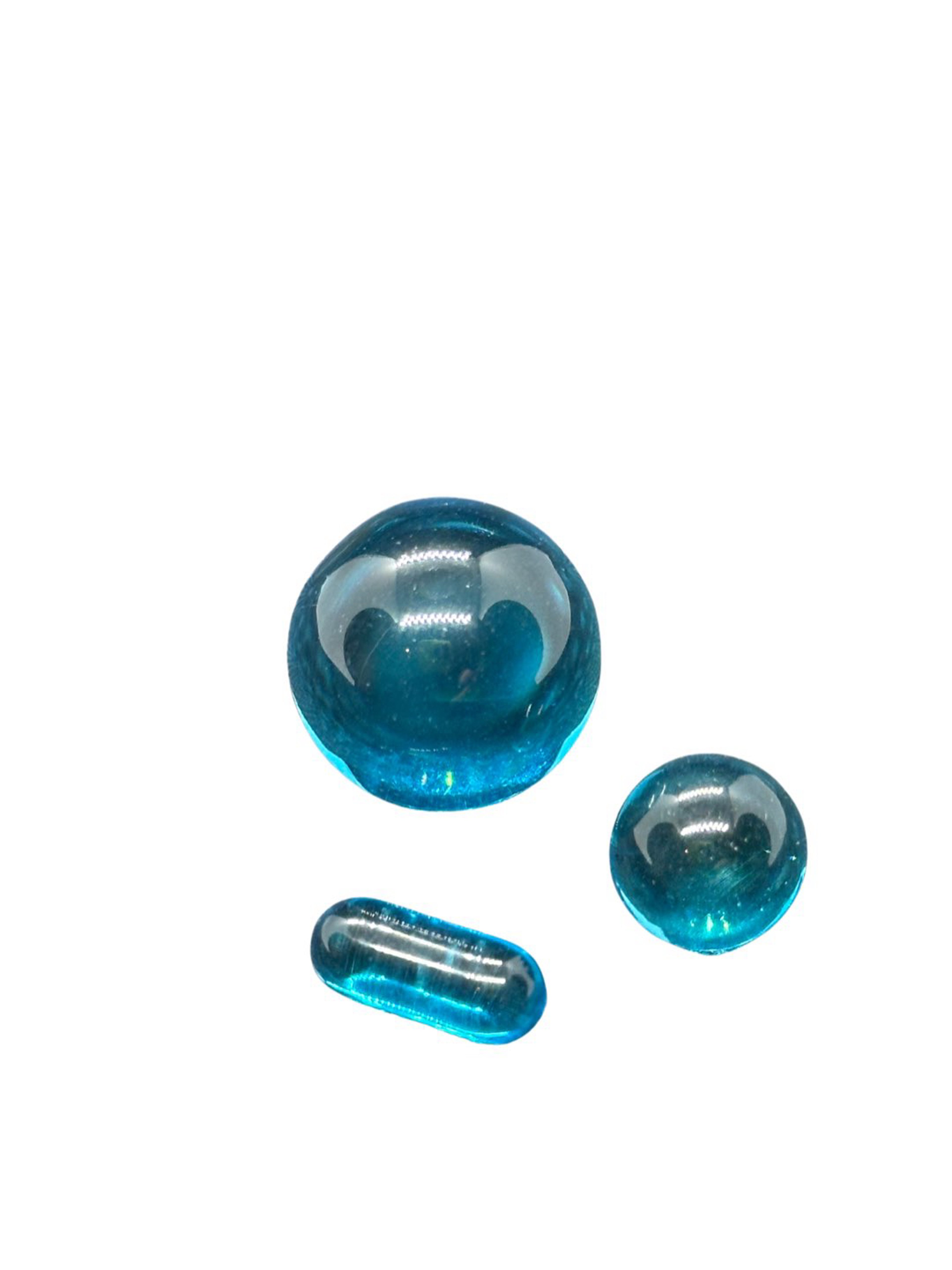 Preview pic of Marble Terp Slurper Pearls Set Aqua