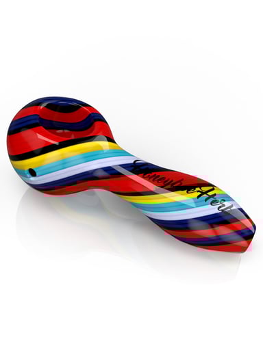 Preview pic of Colorburst Linework Spoon Pipe