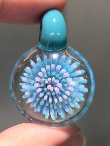 Preview pic of Agua Azul Implosion Pendant