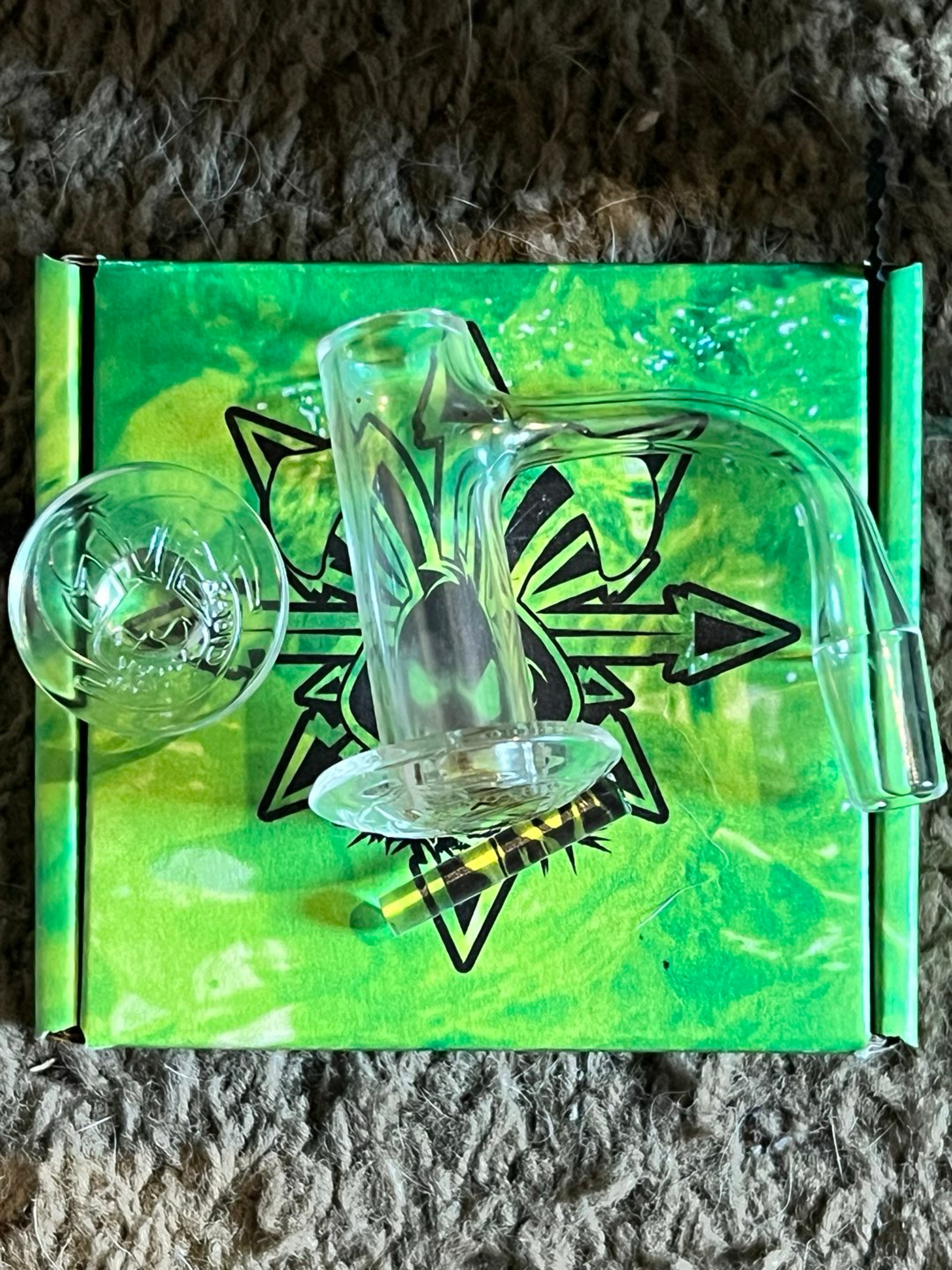 Preview pic of Rabbid Glass 14mm Bottom Feeder Banger