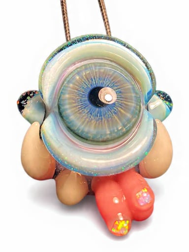 Preview pic of Crushed opal marina pendant