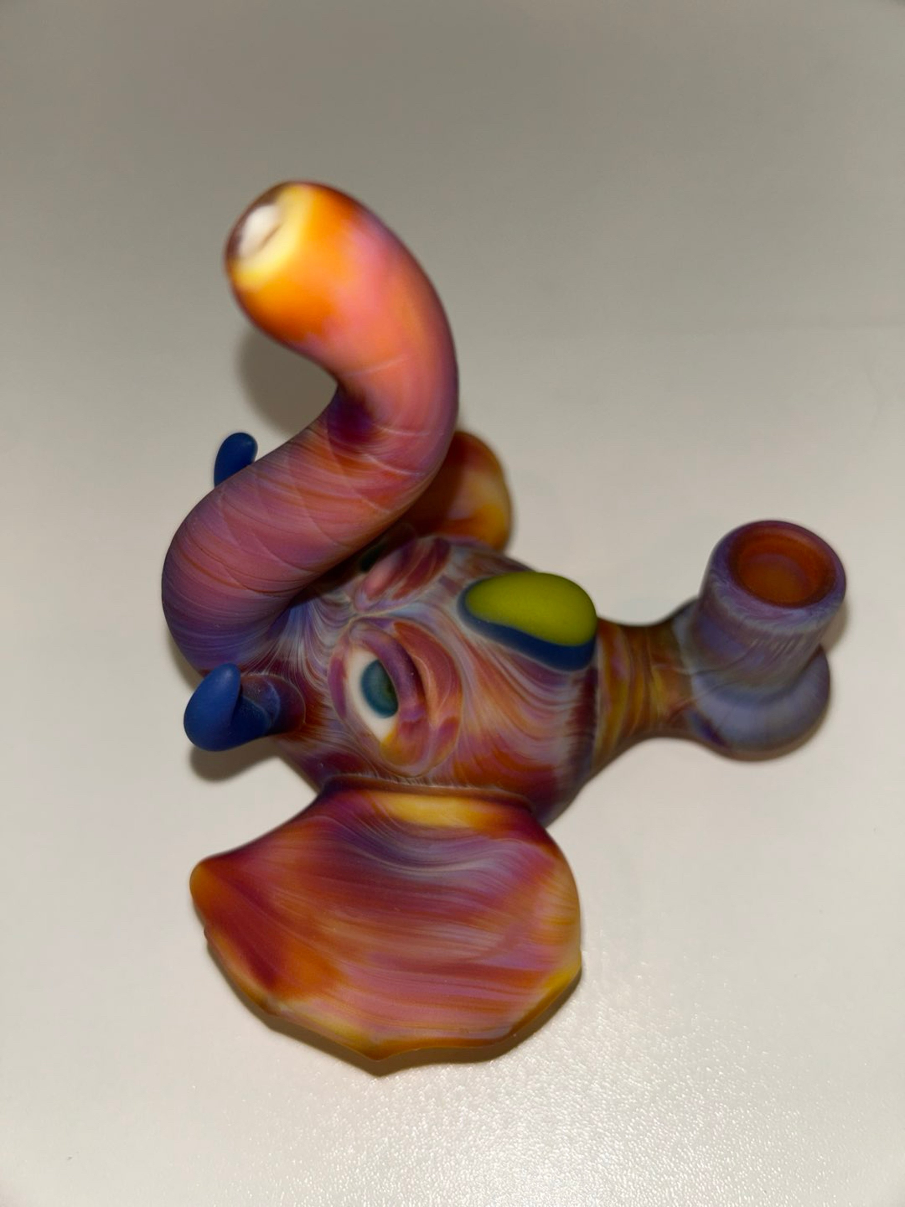 Preview pic of Blasted Serendipity Micro Ganesh Rig- Creep Glass