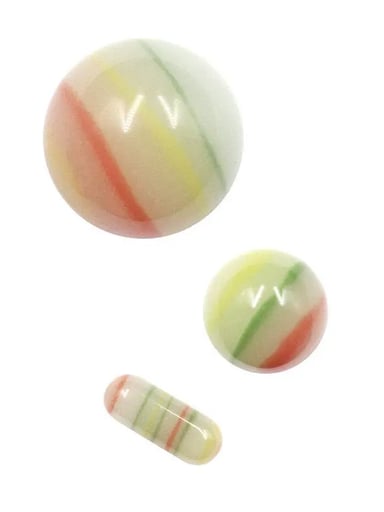 Preview pic of Rasta Terp Slurper Marble Set