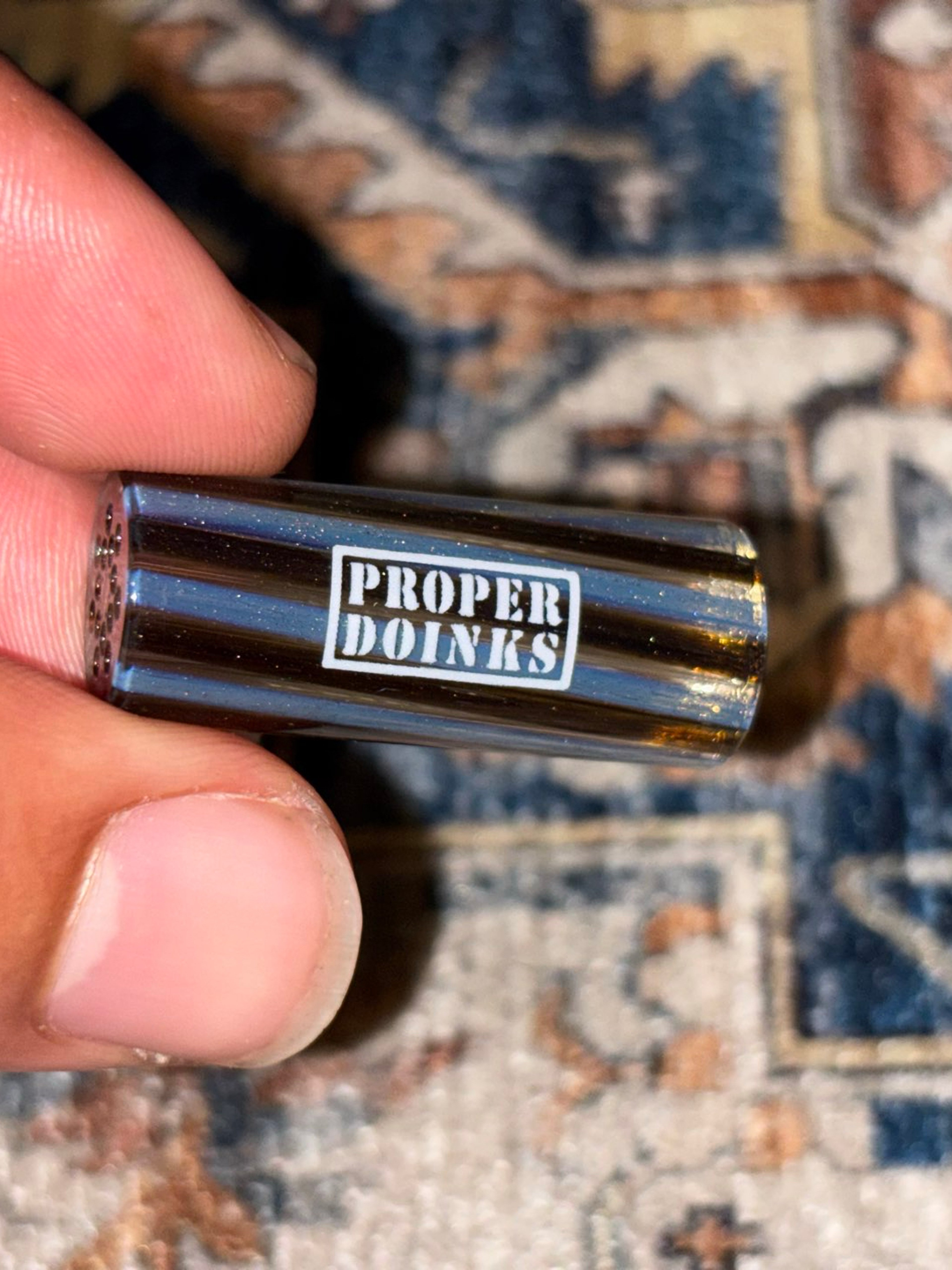 Preview pic of 13mm Brown & Blue Sparkle