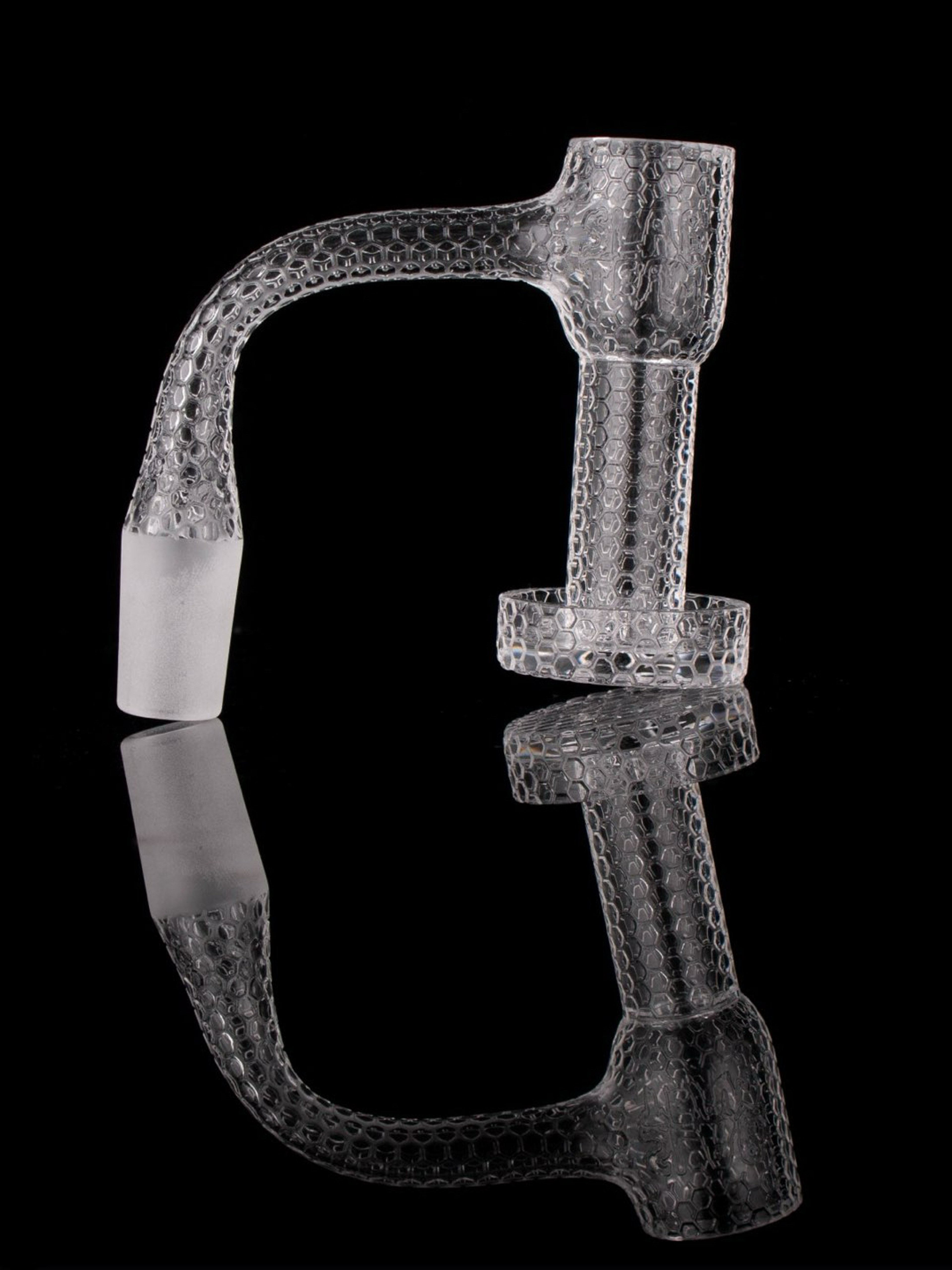 Engraved XL Terp Slurper Quartz Banger Nail by Slab Team 14mm Male image 0