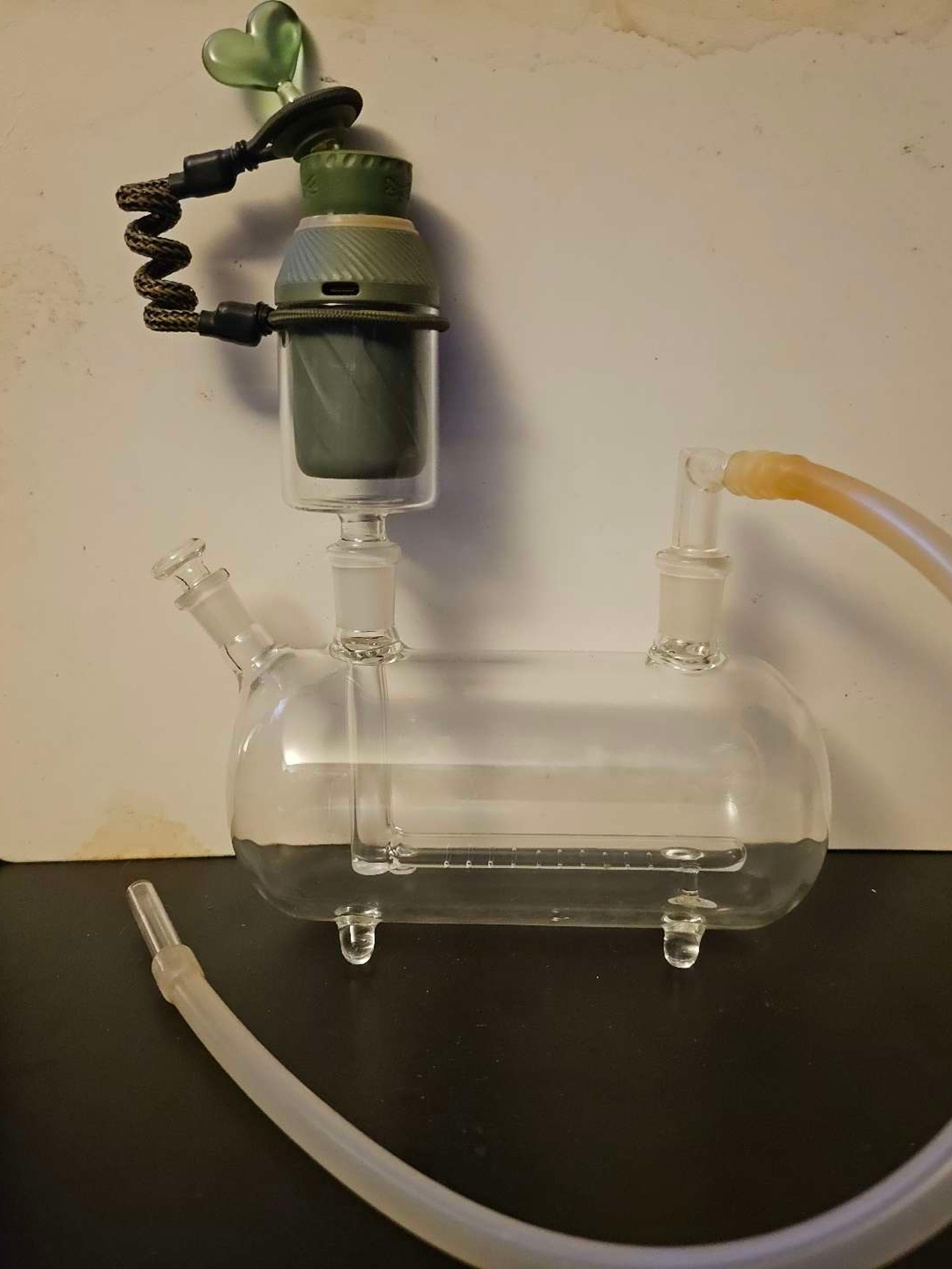 Preview pic of Puffco Proxy with XL Sub and 14mm adapter . Included is a tuff tether MasterChief  design