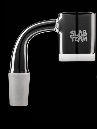 Preview pic of Gavel OPAQUE (WHITE) BOTTOM NAIL BANGER by Slab Team 14mm Male