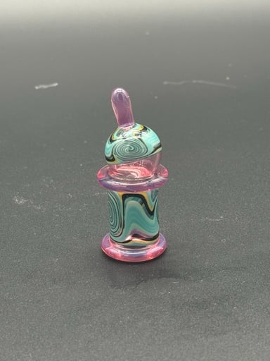 Preview pic of Unity Glassworks Bubblecap & Stand Set