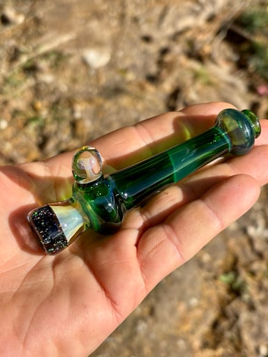Preview pic of Crushed opal mushroom chillum