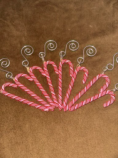 Preview pic of Candy cane ornament