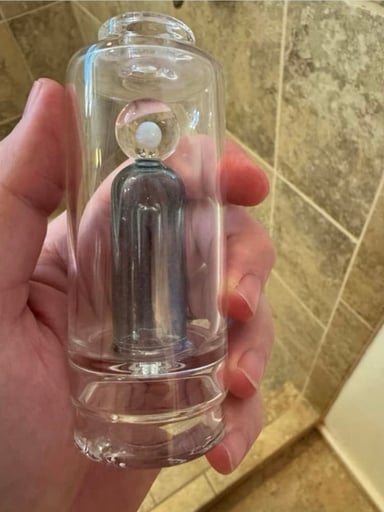 Preview pic of Sasquatch Spiders Apprentice Glass Opal over Crushed Opal Stard...