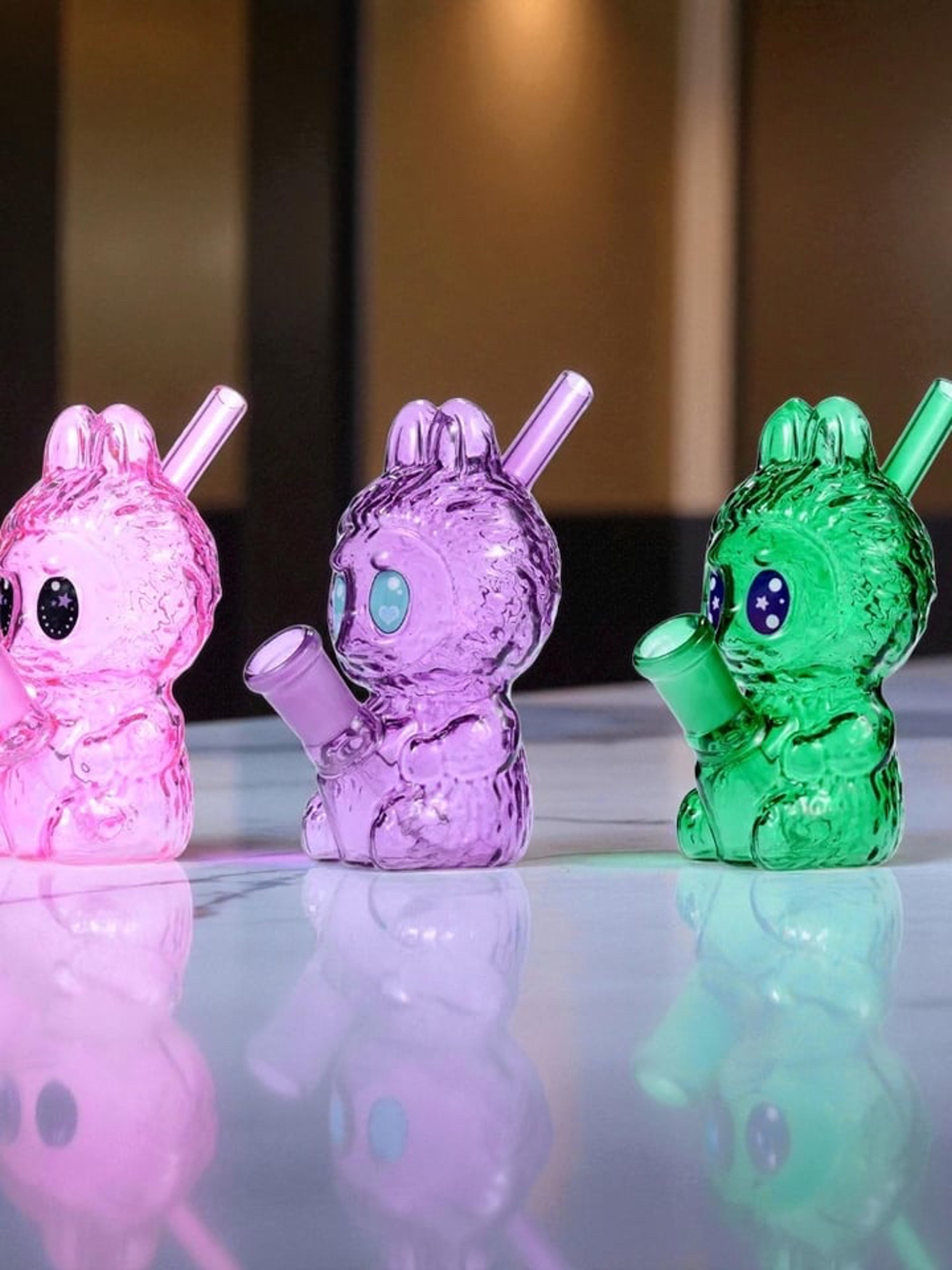 Preview pic of Labubus Glass Bongs.