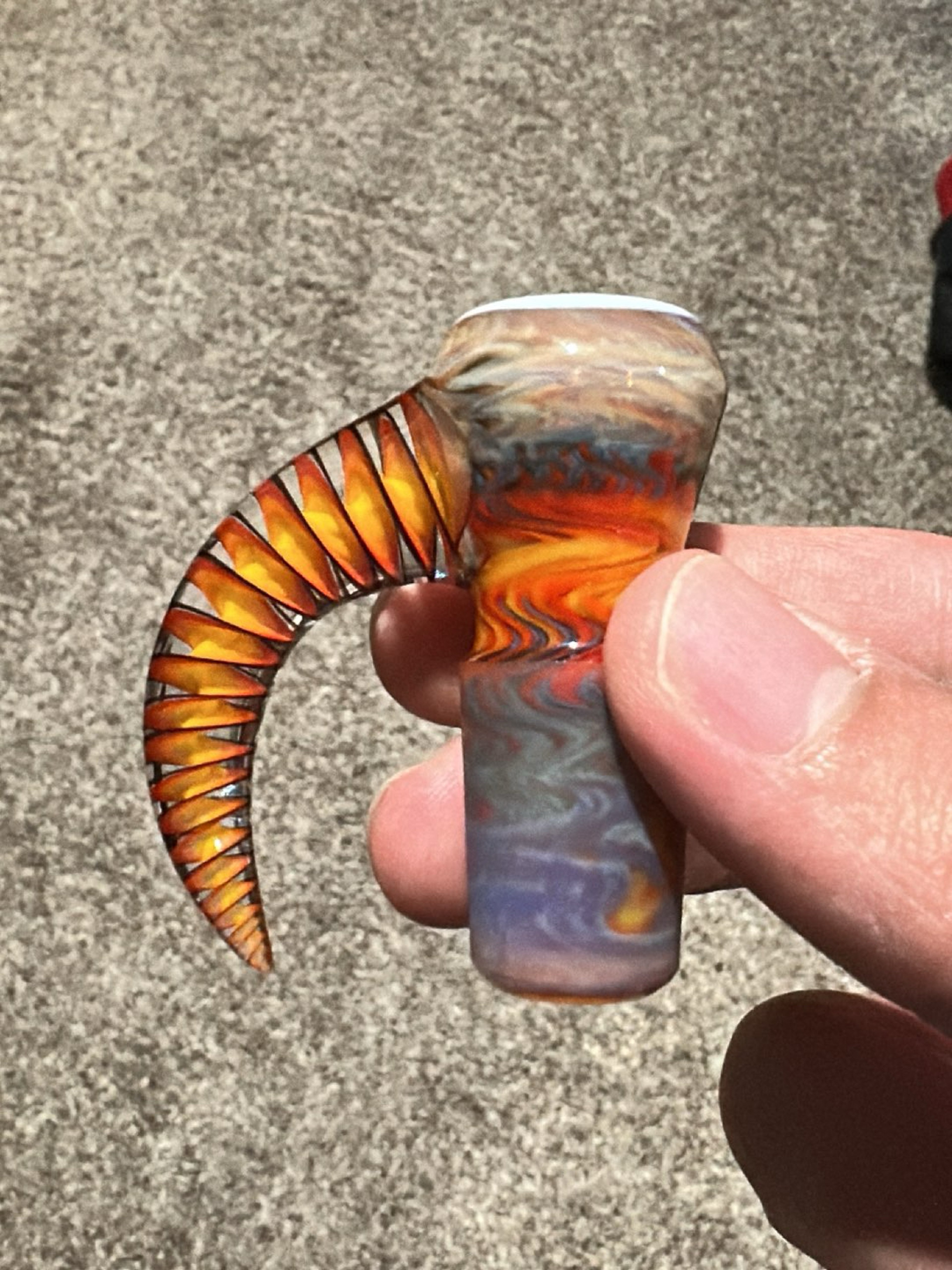 Amber Purple Fire Fade Shamby Willstar Collab image 0