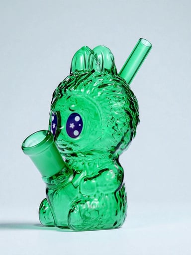 Preview pic of Labubu Glass Bubbler NEW