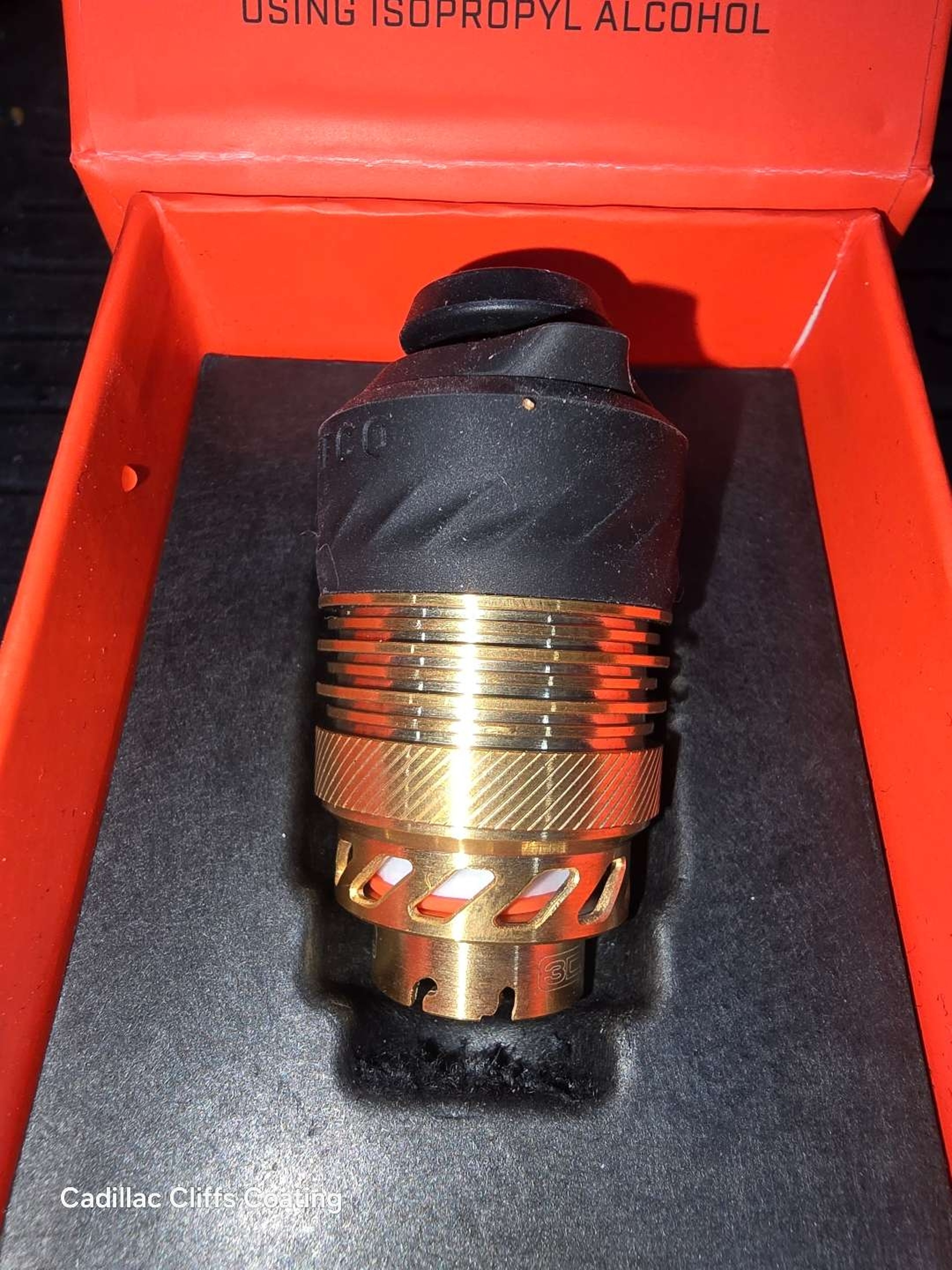 24k gold puffco 3dxl image 0