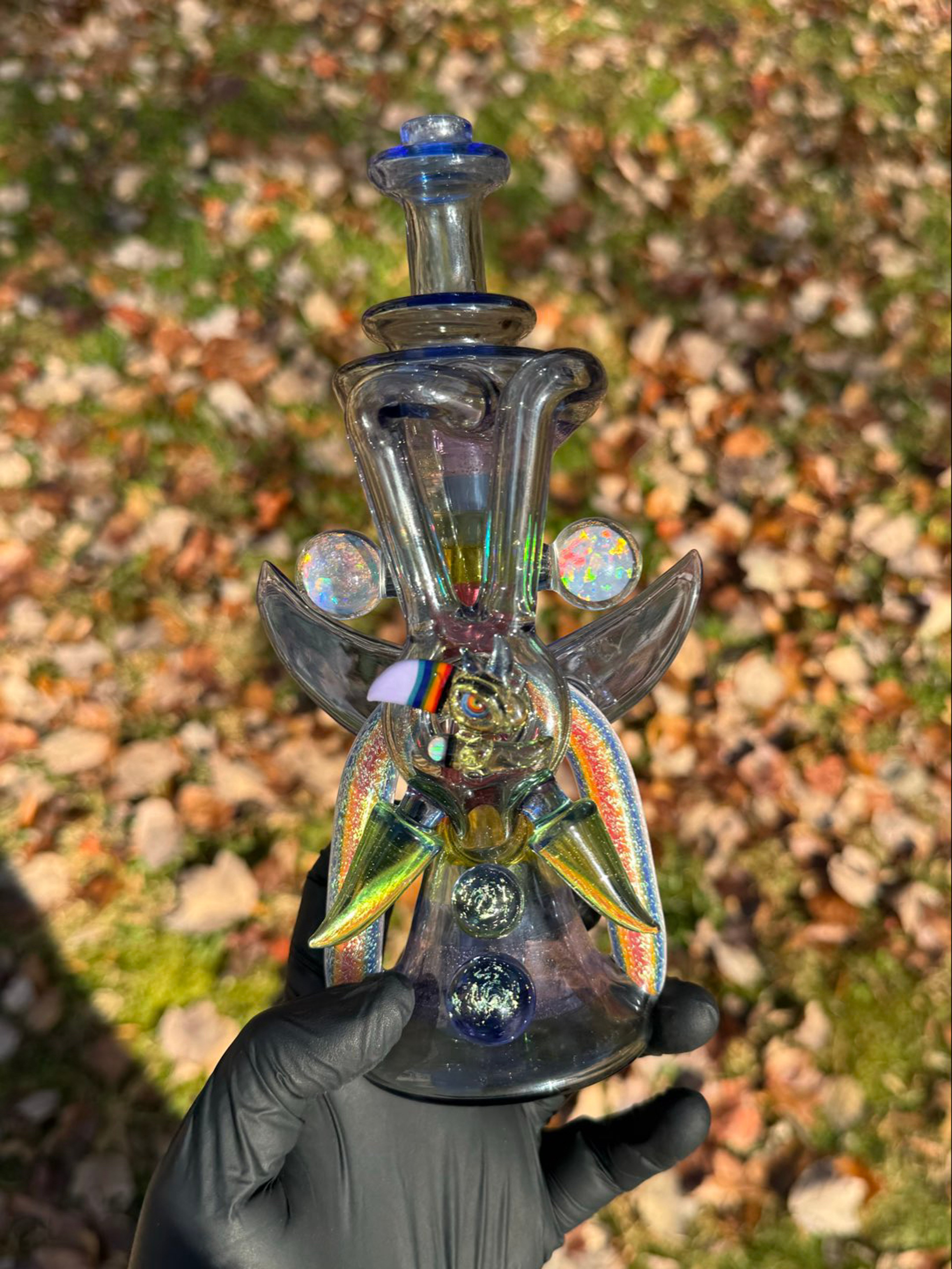 RJ Glass CFL Rainbow Recycler image 0