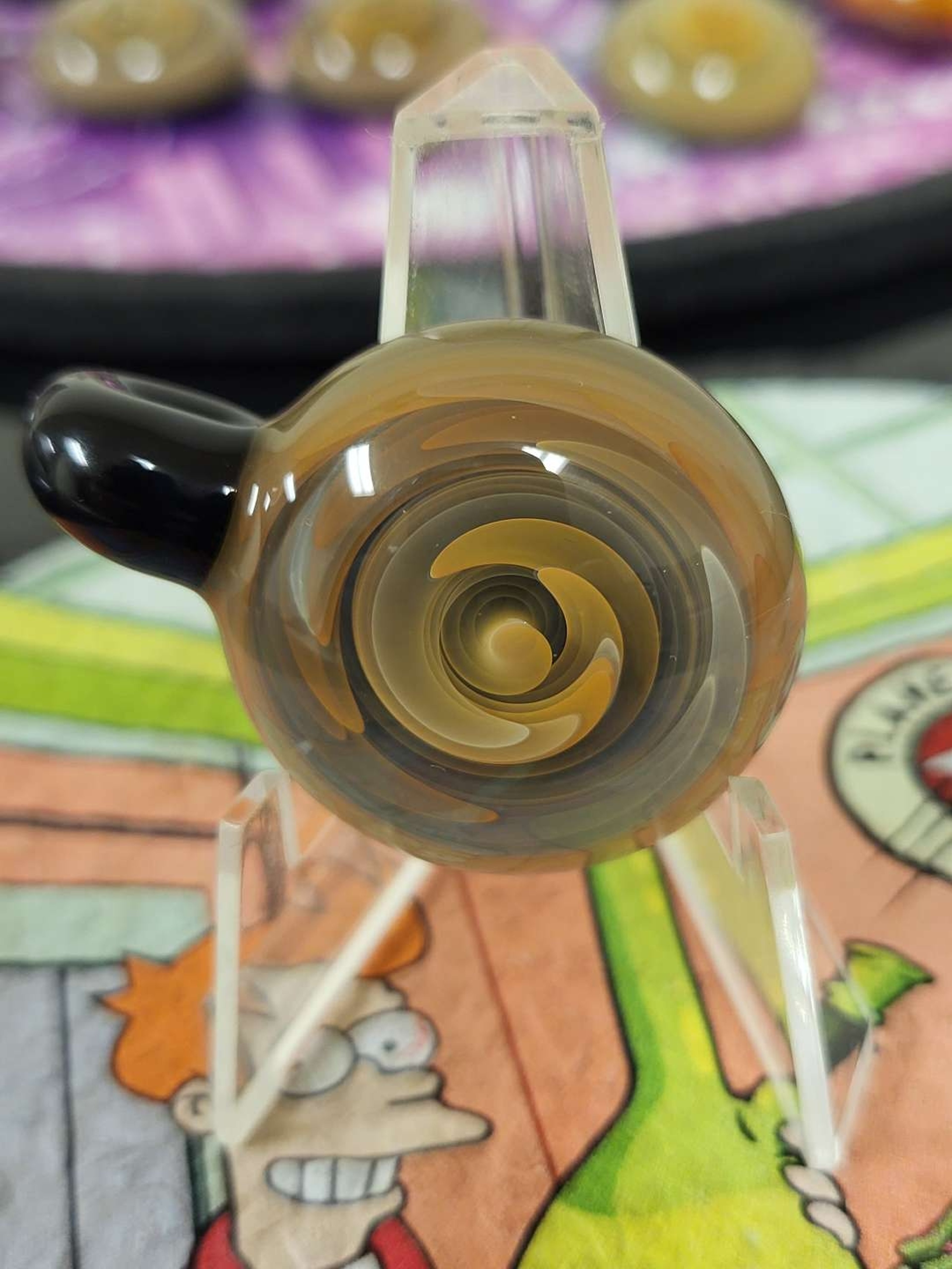 Spiral Fumed Pendy image 0