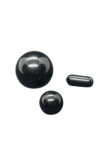 Preview pic of Marble Terp Slurper Pearls Set - Black