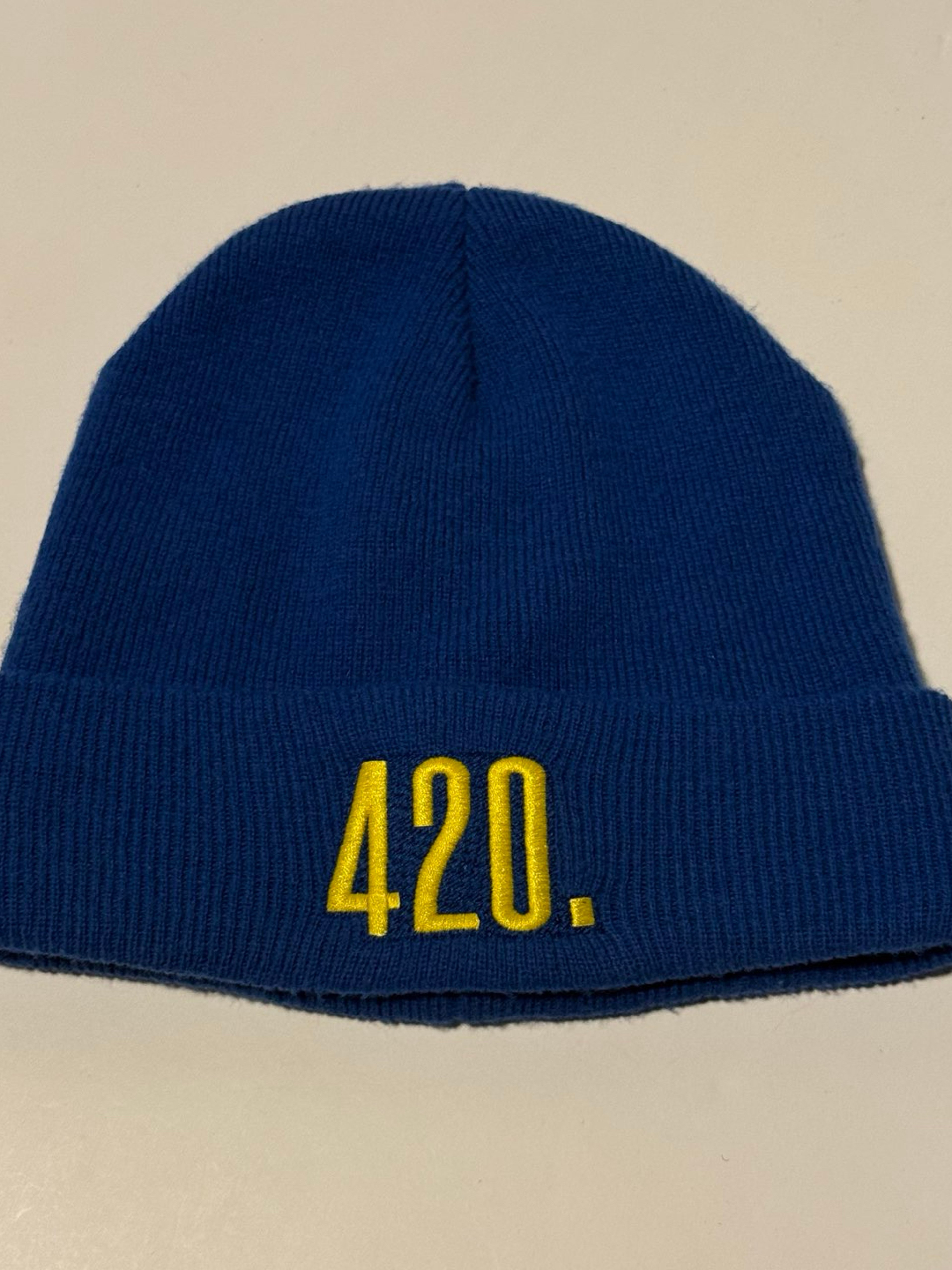 Cresco Brand 420 Blue Beanie image 0