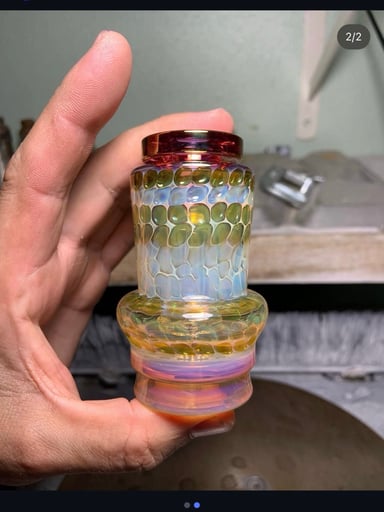 Preview pic of Spider glass puffco attachment