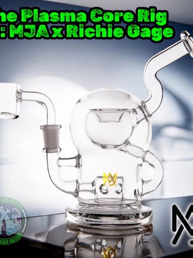 Preview pic of MJ Arsenal x Richie Gage -  Mini Dab Rig - The Plasma Core