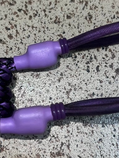 Preview pic of Tuff tethers custom purple