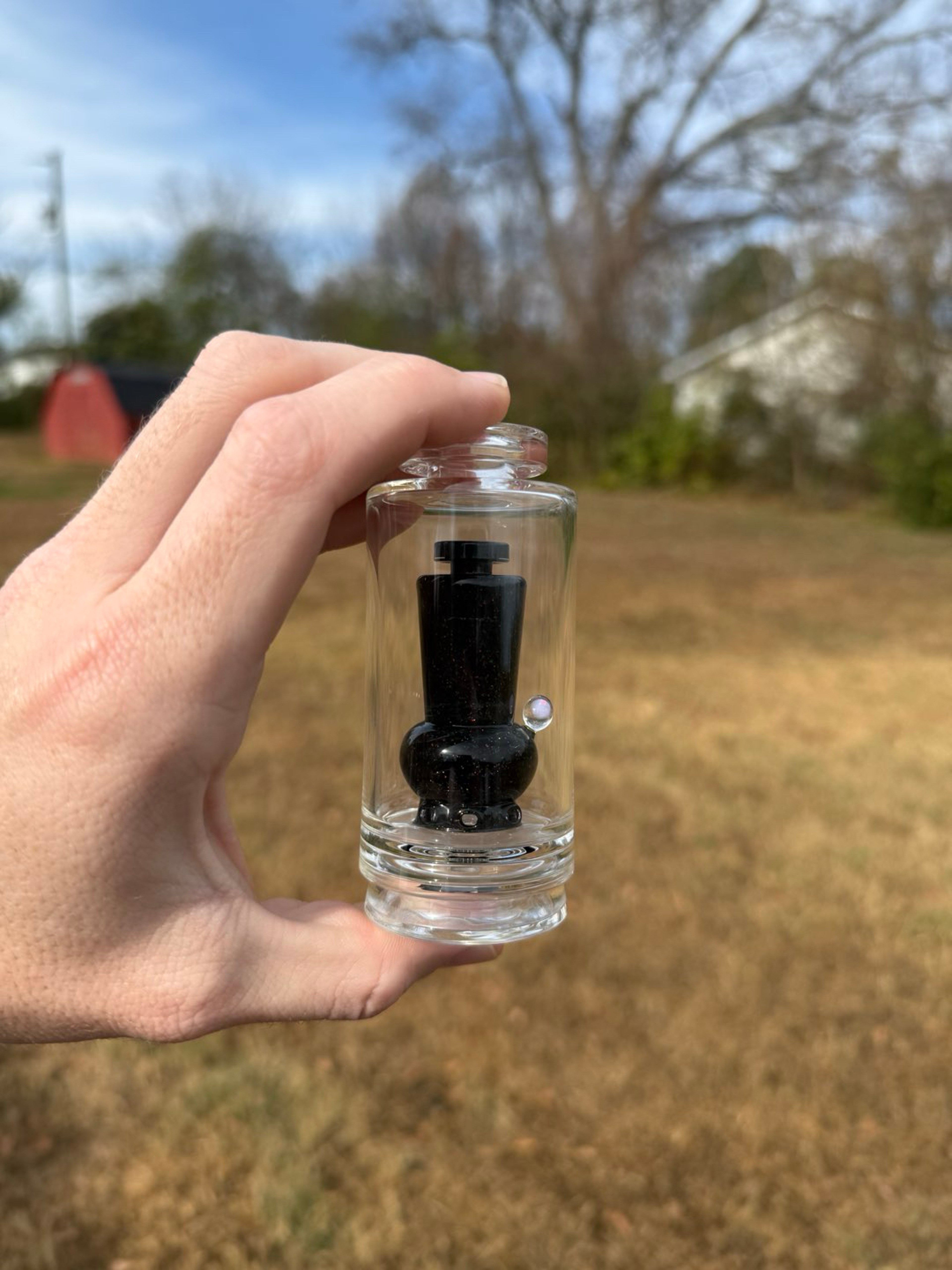 Preview pic of Spider Glass Crushed Opal 3 hole