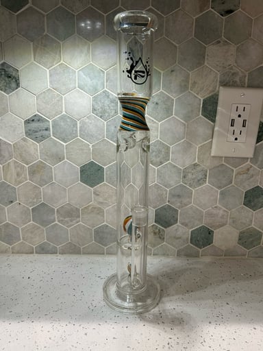 Preview pic of Pulsar Candy Swirl Tube Water Pipe