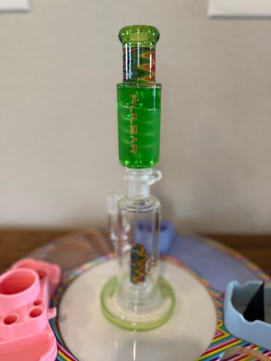 Preview pic of Pulsar Stackable Glycerin Coil Bong 12.75 in