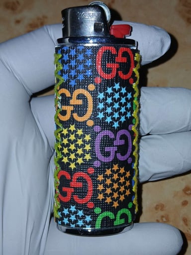 Preview pic of Bic Lighter Sleeve Signed by Waka Flocca