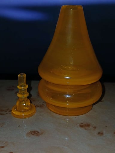 Preview pic of Puffco Dry Top in full Tangie w/Joystick