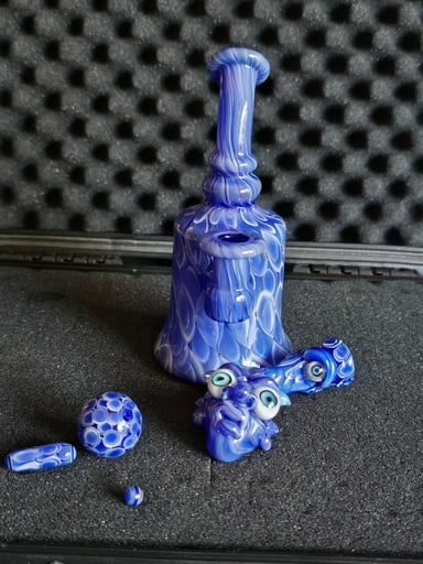 Preview pic of 2023 KalebFolckglass first mini jammer set with removable face pendant