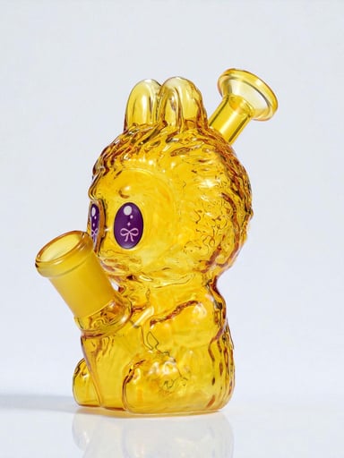 Preview pic of Cute Labubu Glass Bubbler