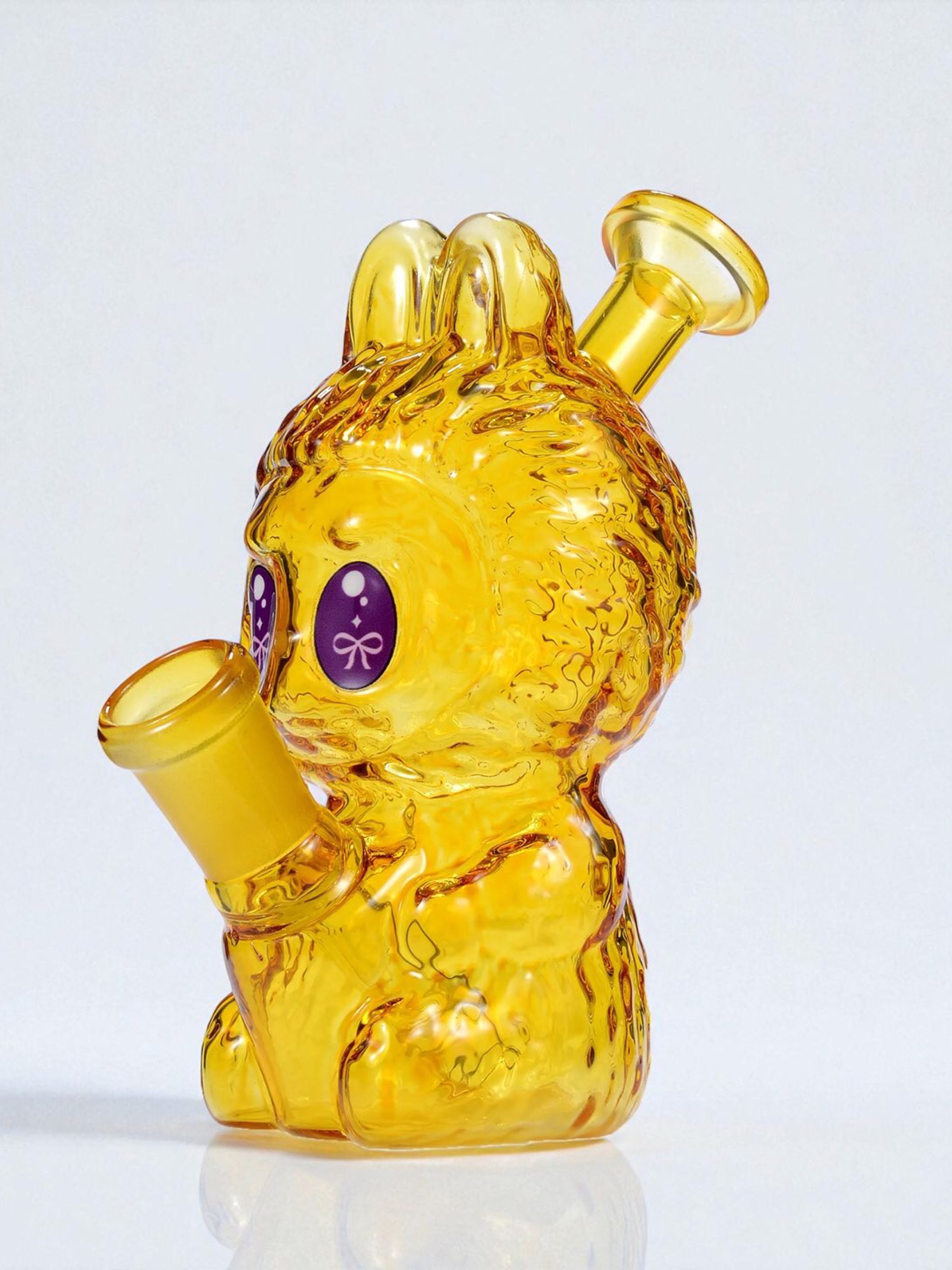 Cute Labubu Glass Bubbler image 0