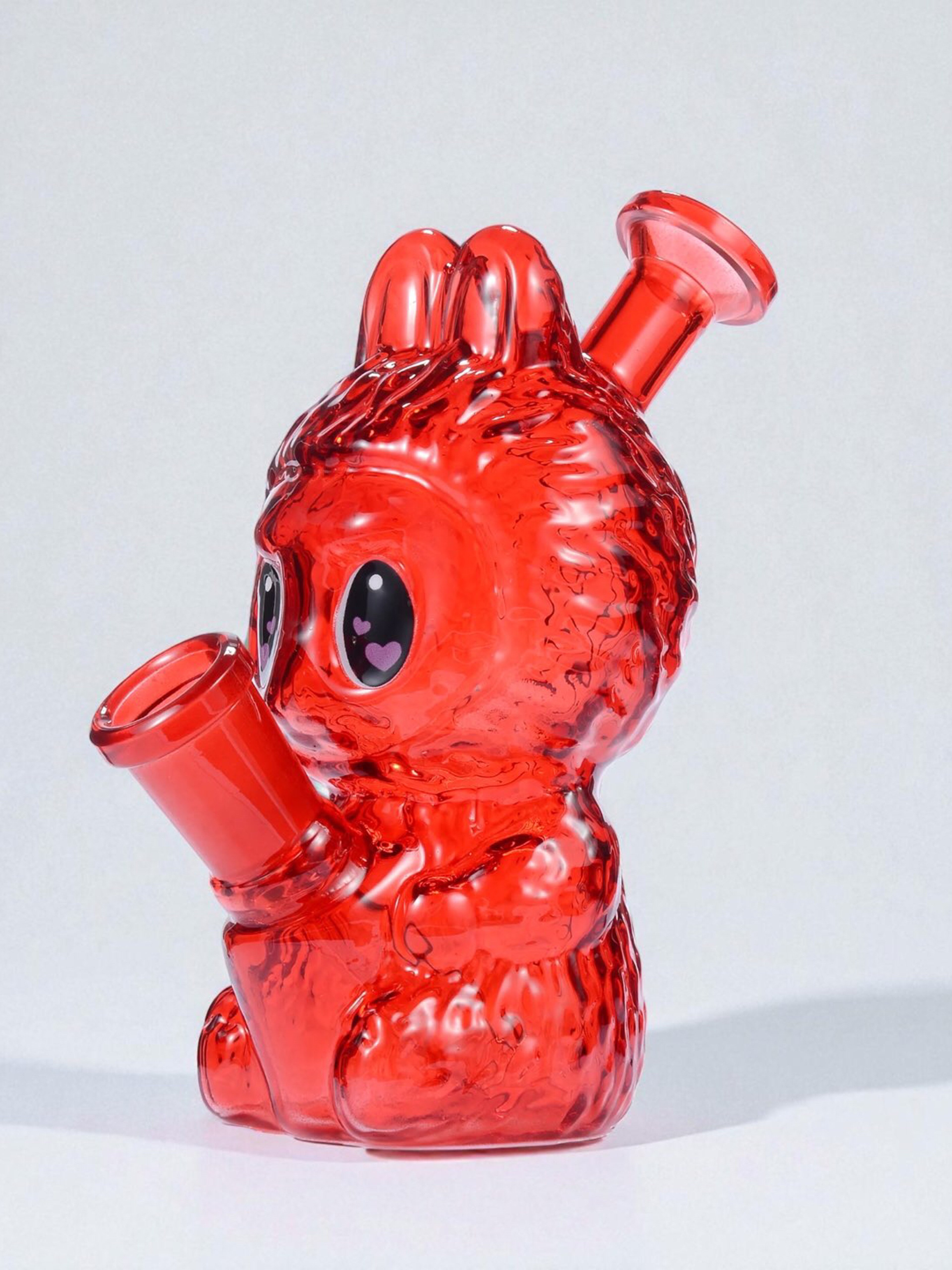 Cute Labubu Glass Bubbler image 0