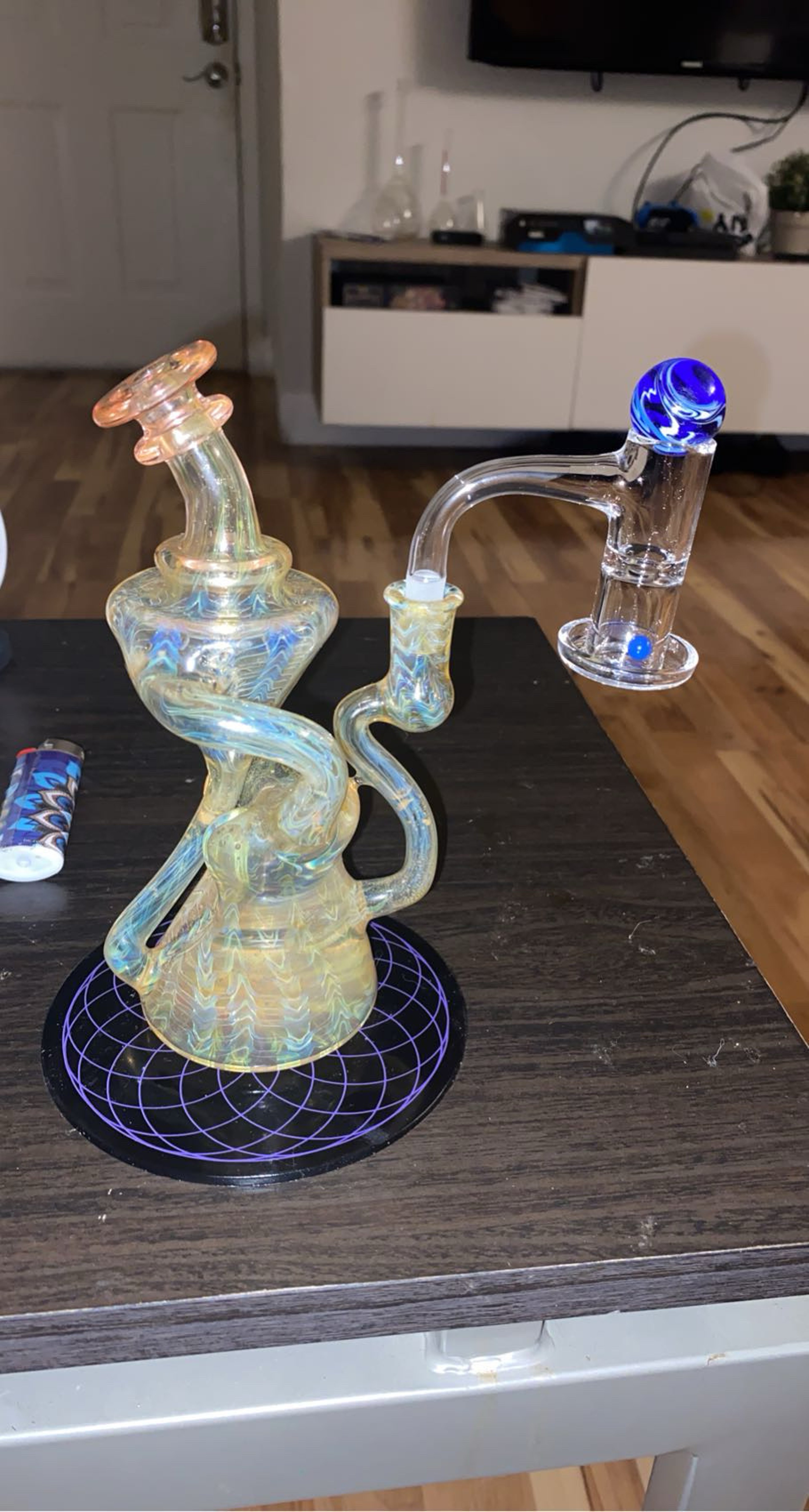 Custom Recycler Rig | Shop Recyclers on GlassPass