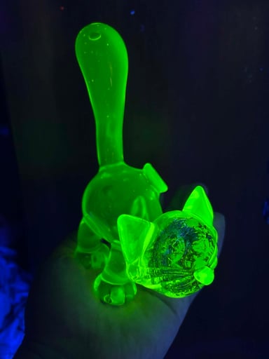 Preview pic of Uv ION Sparkle Heady Cicikittyglass
