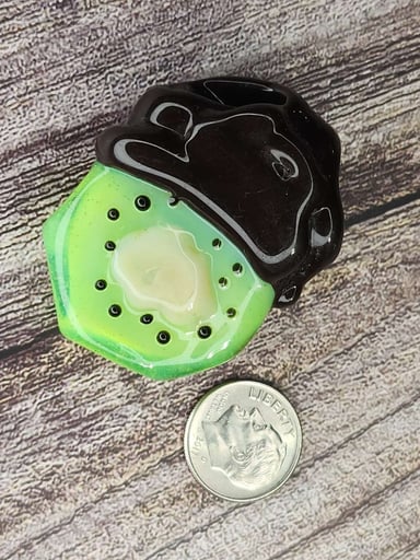 Preview pic of Saki bomb slyme chocolate covered kiwi pendant