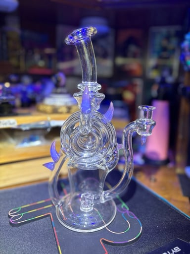 Preview pic of 🌀 DOHN JOE OPAL LAVENDER SPOOL-CYCLER 🌀