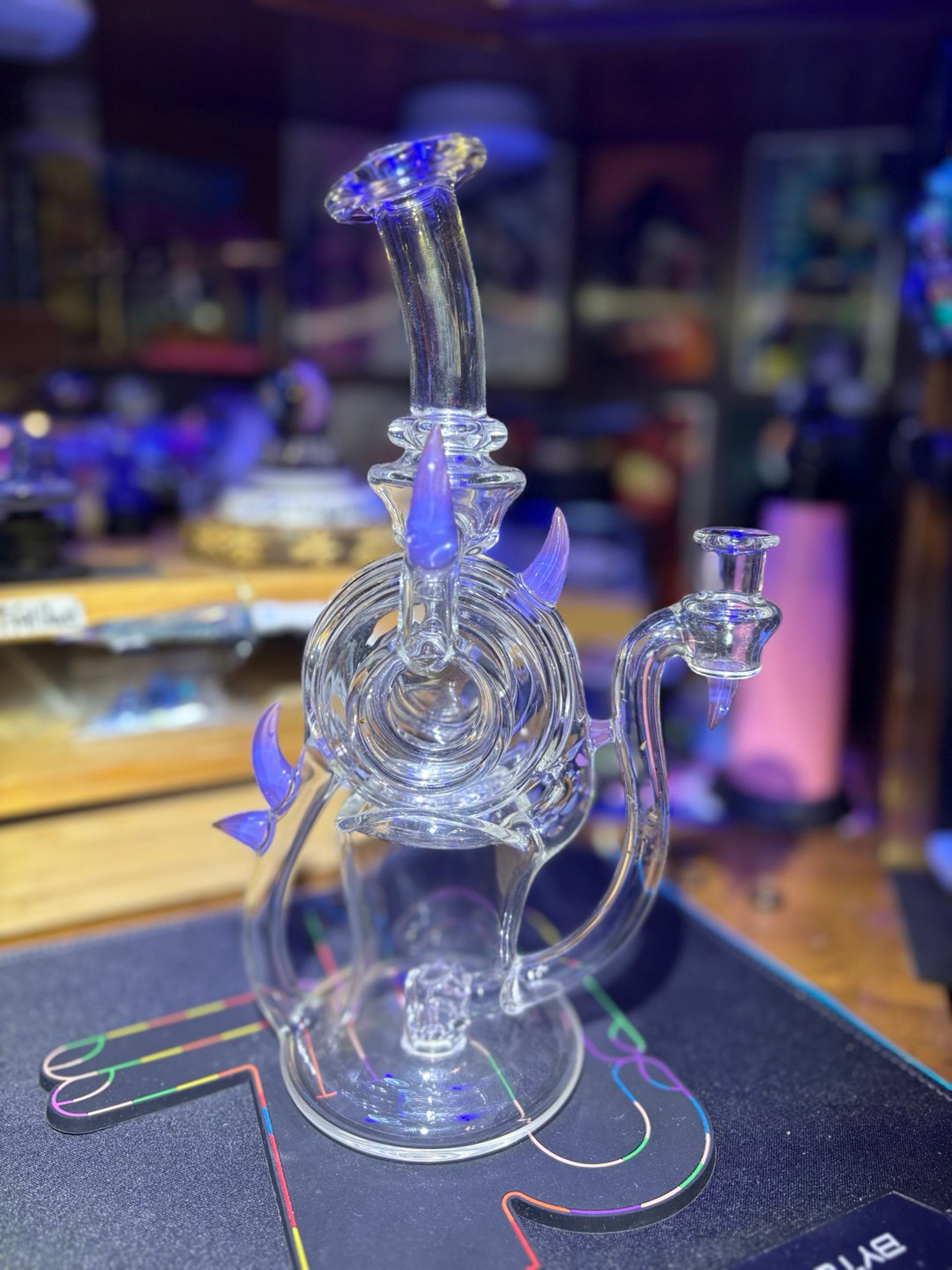 🌀 DOHN JOE OPAL LAVENDER SPOOL-CYCLER 🌀 image 0