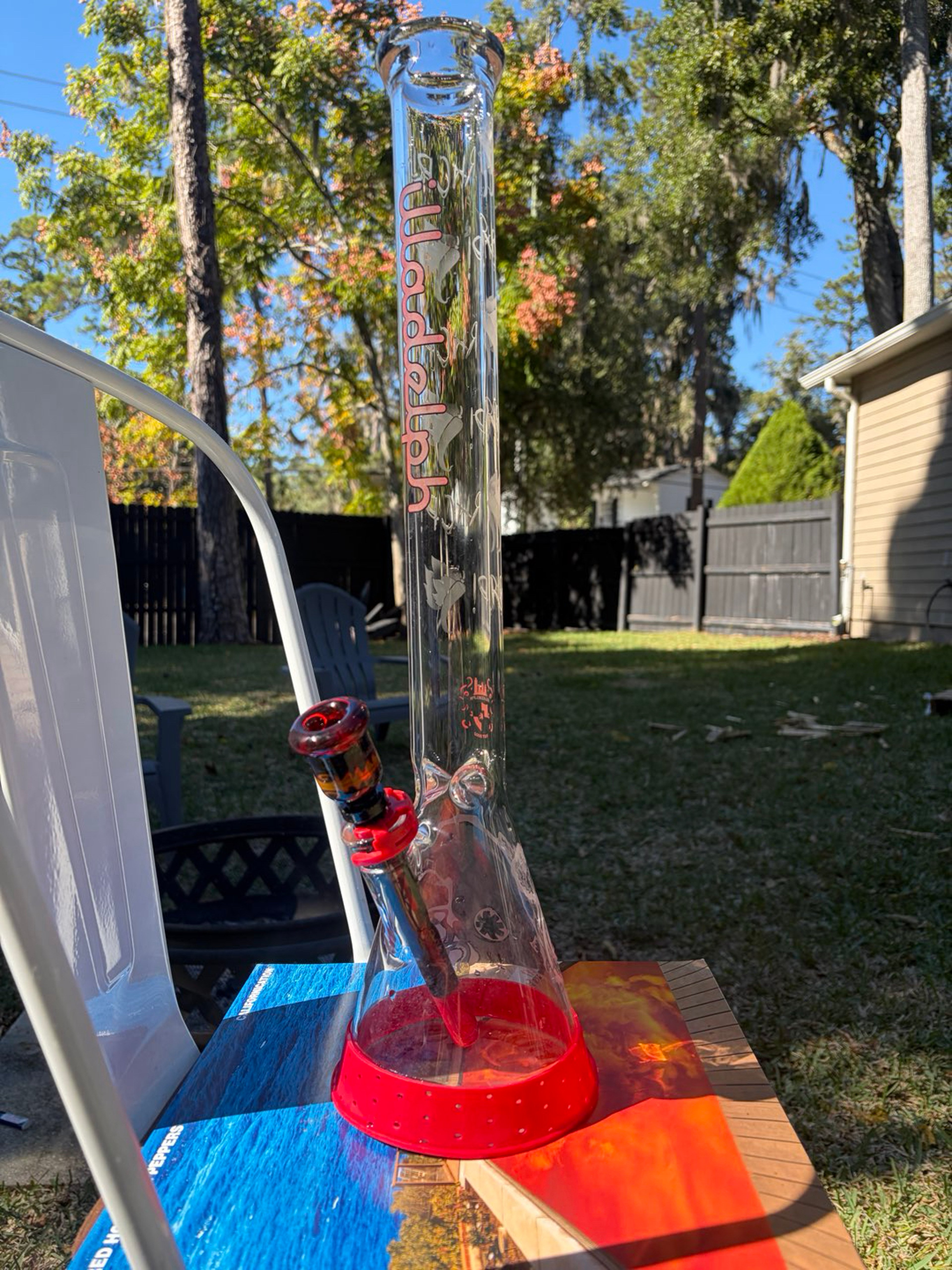 Preview pic of Tall Red Beaker “RHCP”