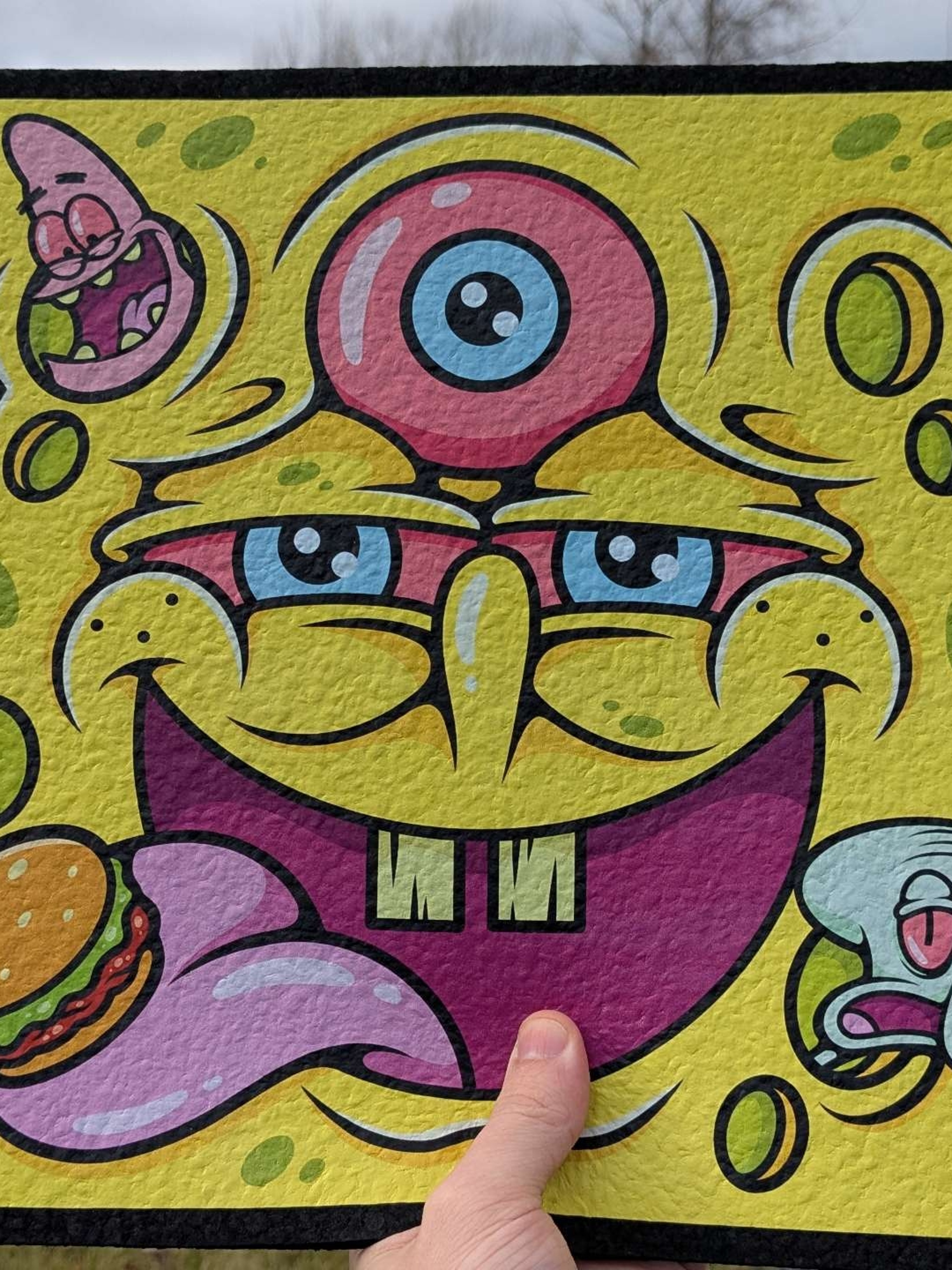 Preview pic of SpongeBob MoodMat by Bornreadydesigns (LE 50)