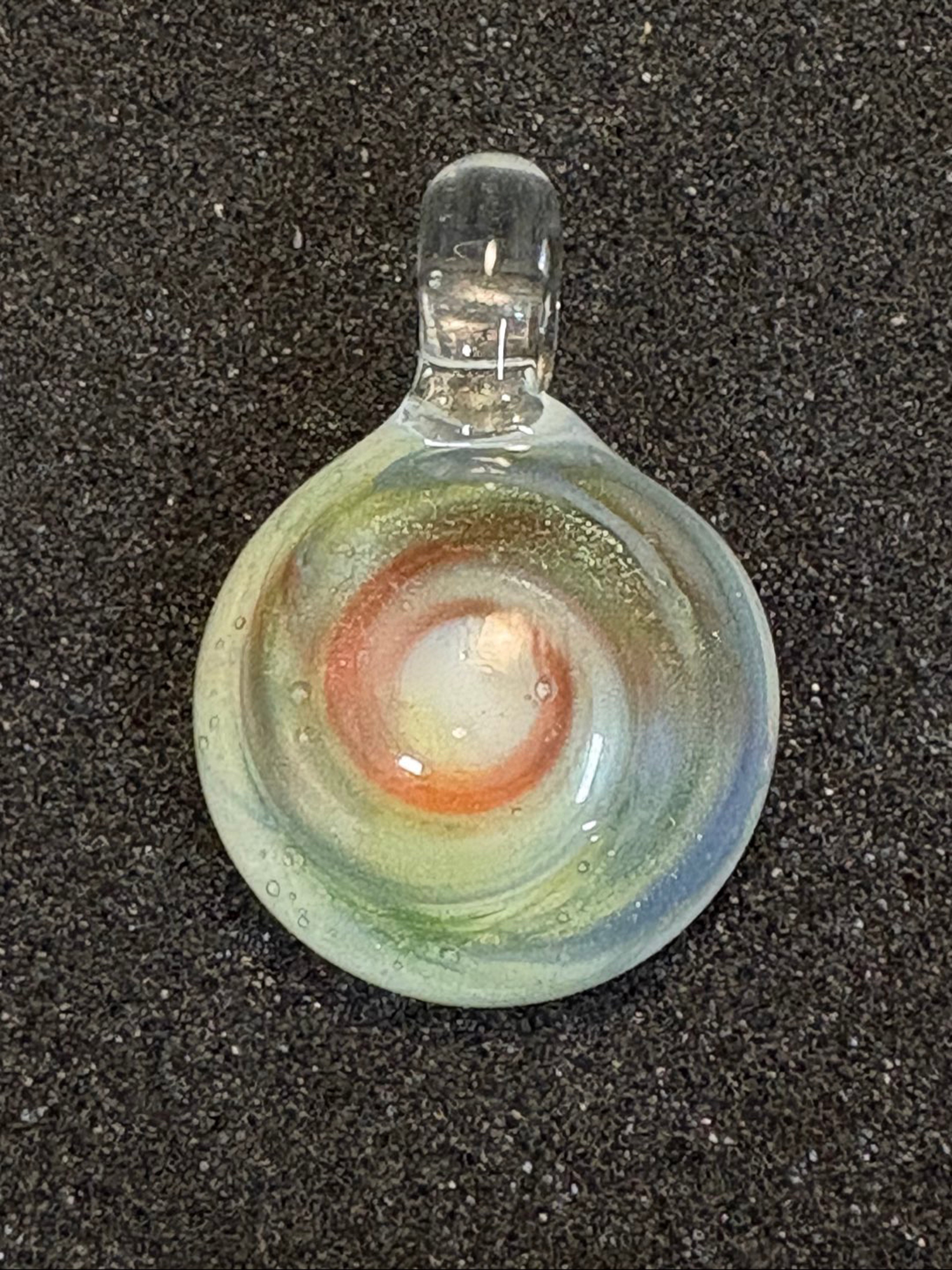 Swirl Pendant with Cord image 0