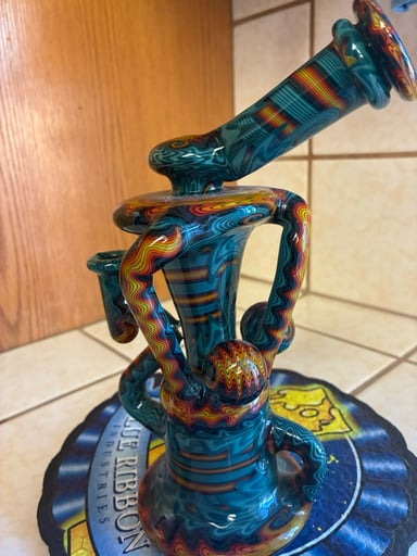 Preview pic of Andy g glass  Triple Up, Fully Worked, Fire & Ice Klien