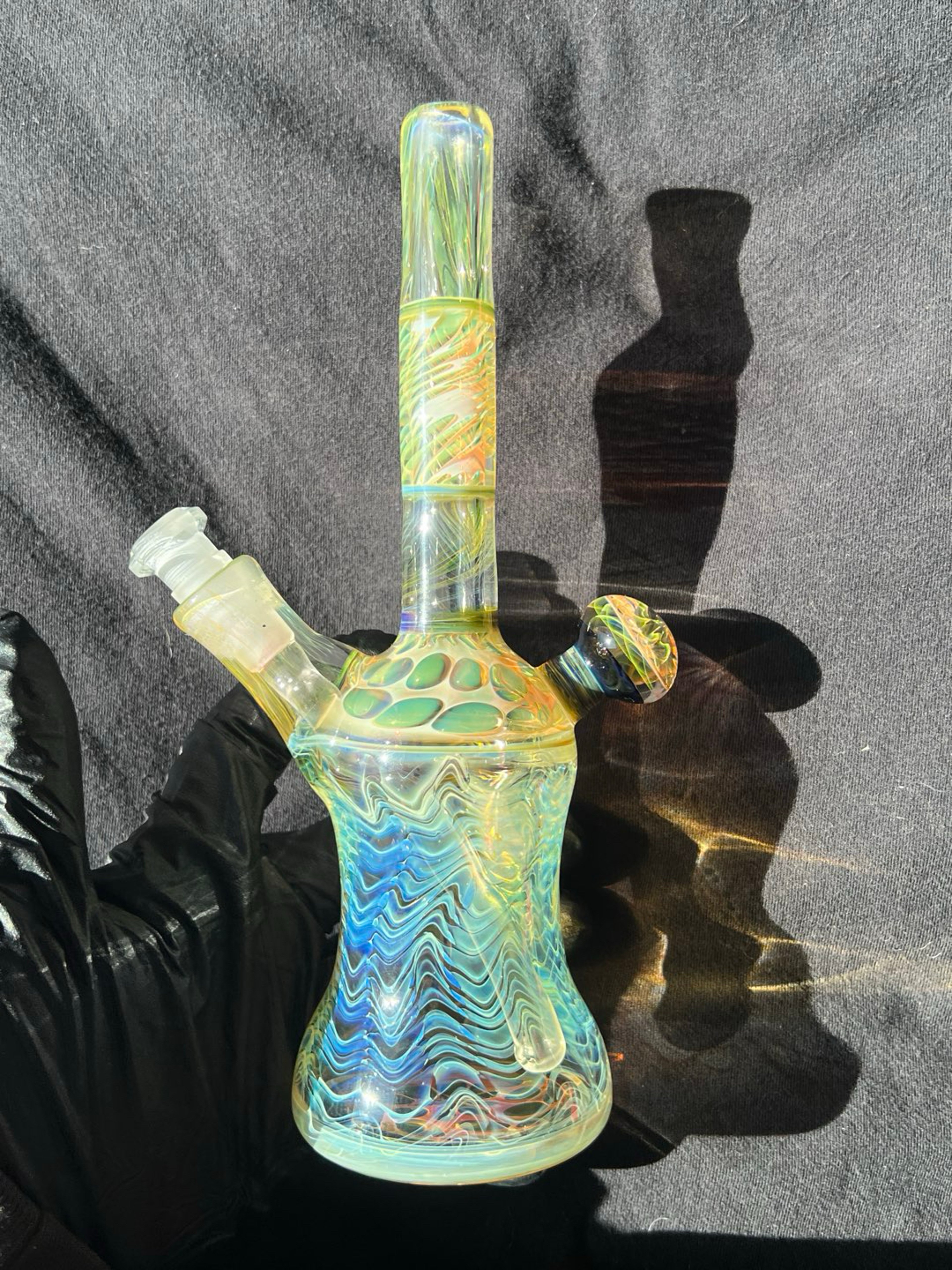 10mm fumed 2 hole removable diffy. image 0