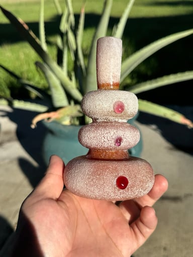 Preview pic of KGB glass jelly donut stack